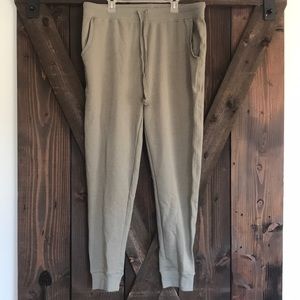 Forever 21 green sweatpants